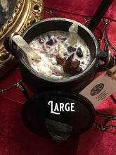 Load image into Gallery viewer, PROTECTION SPELL CAULDRON CANDLE