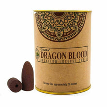 Load image into Gallery viewer, GOLOKA BACKFLOW DRAGON'S BLOOD INCENSE CONES