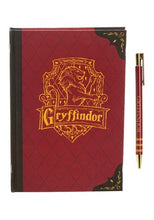 Load image into Gallery viewer, GRYFFINDOR GRAPHIC PRINT JOURNAL AND PEN SET