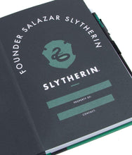 Load image into Gallery viewer, SLYTHERIN GRAPHIC PRINT JOURNAL AND PEN SET