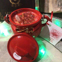 Load image into Gallery viewer, LOVE SPELL CAULDRON CANDLE