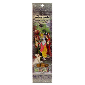 Incense Sticks Govinda - Sandalwood, Sage, and Lavender