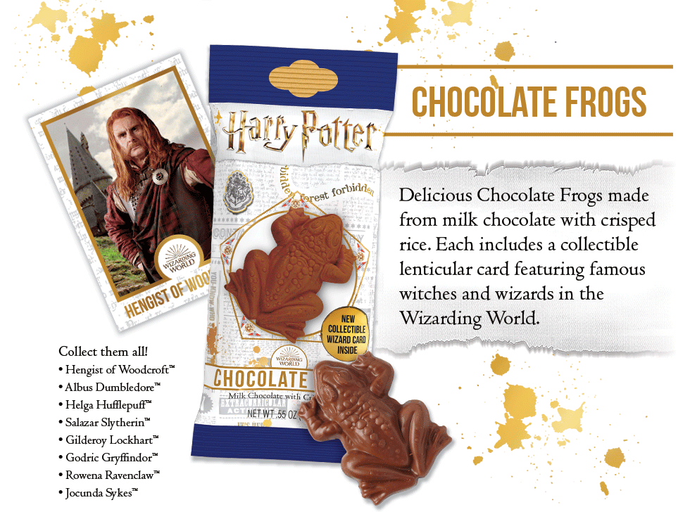 rare harry potter chocolate frog cards Harry Potter™ Chocolate Frog – New England Magick